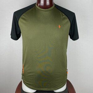 Polo Ralph Lauren Athletic Top Mens Performance Lightweight Colorblock Pocket M